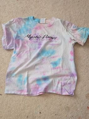 Target Tie-Dye Mystic Dunes Tee - White, Pink, Blue, Purple